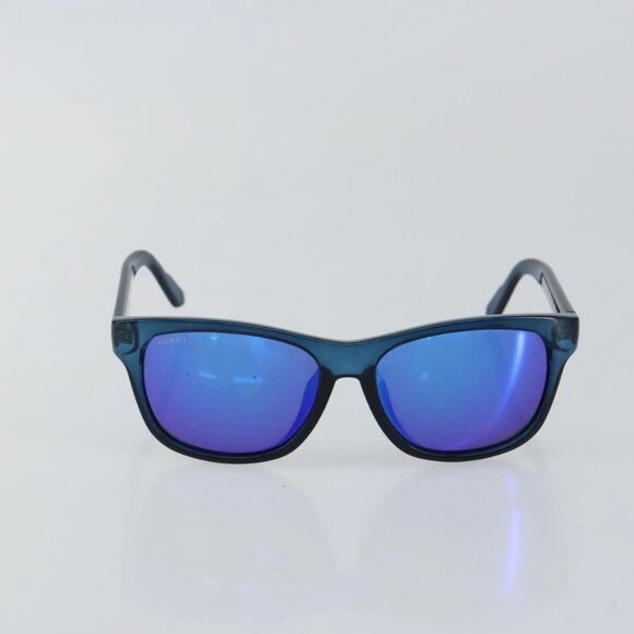 GUCCI Sunglasses Plastic Blue Auth main image 16